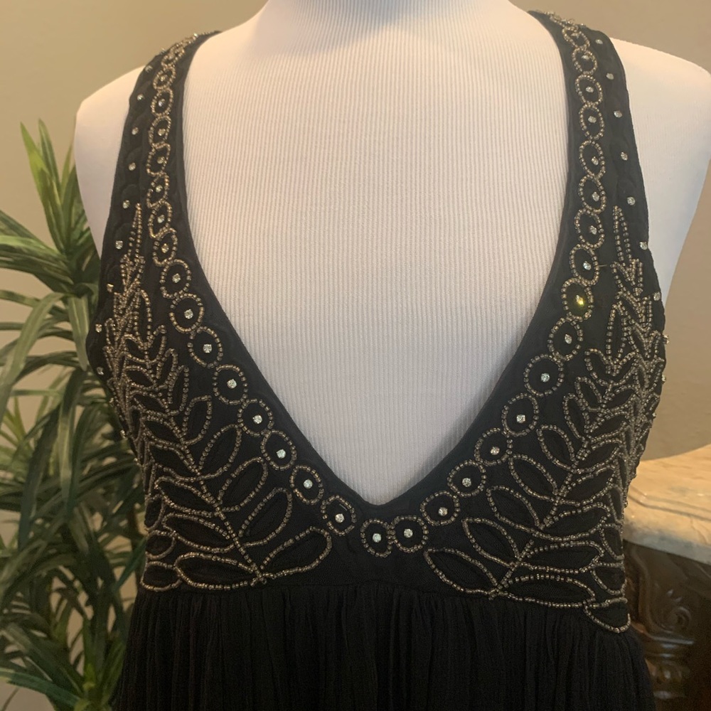 LAST ONE NWT $300 Fee People Twilight Mini Dress Black Small S Cocktail Party - Picture 8 of 16